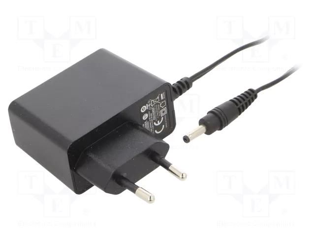 Power supply: switching; mains,plug-in; 5VDC; 2A; 10W; Out: 3,5/1,3 POS POSC05200A-13