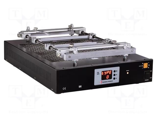 Preheater; 1500W; 310x310mm; 220÷240VAC; 50÷400°C; ESD THERMALTRONICS TMT-PH600