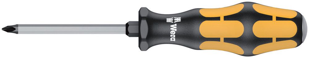 918 SPZ Screwdriver for Pozidriv screws, PZ 1x80, Wera 05017050001