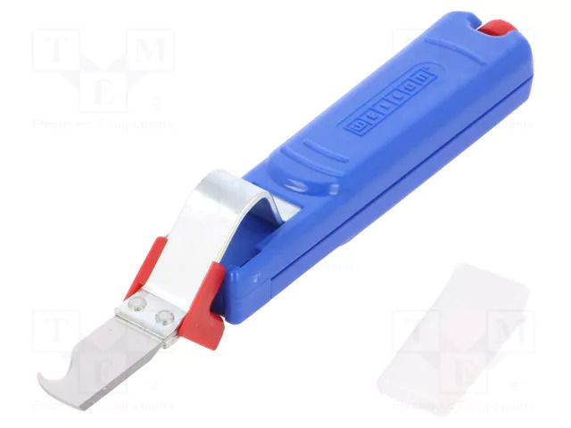Stripping tool; Øcable: 4÷28mm; Wire: round; hook shaped WEICON WEICON-50053328