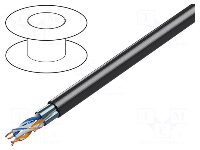 Wire; 6x2x24AWG; RS232,RS422; stranded; Cu; shielded,Al-PET foil BELDEN 1423A.0601000