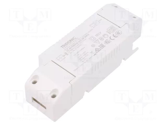 Power supply: switching; LED; 40W; 23÷39VDC; 1050mA; 198÷264VAC TRIDONIC 87500763