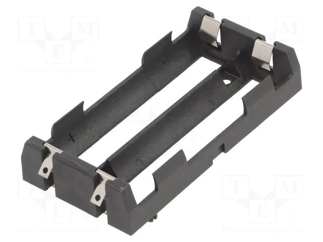 Holder; 18650; Batt.no: 2; soldered KEYSTONE KEYS1047