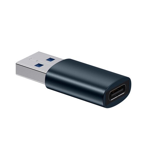 Baseus Ingenuity Series Mini USB 3.1 OTG to USB Type C adapter blue (ZJJQ000103), Baseus 6932172605803 6932172605803