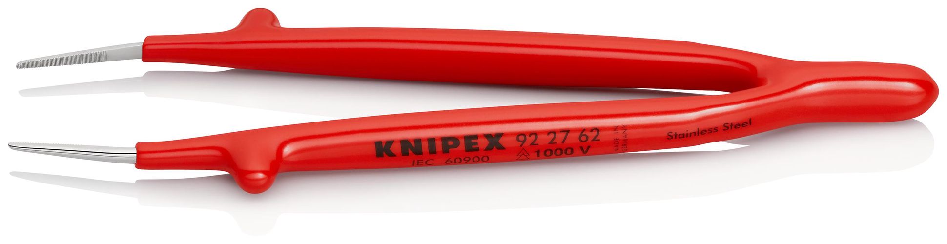 KNIPEX 92 27 62 Universal Tweezers insulated with dipped insulation 150 mm 92 27 62 4003773054764