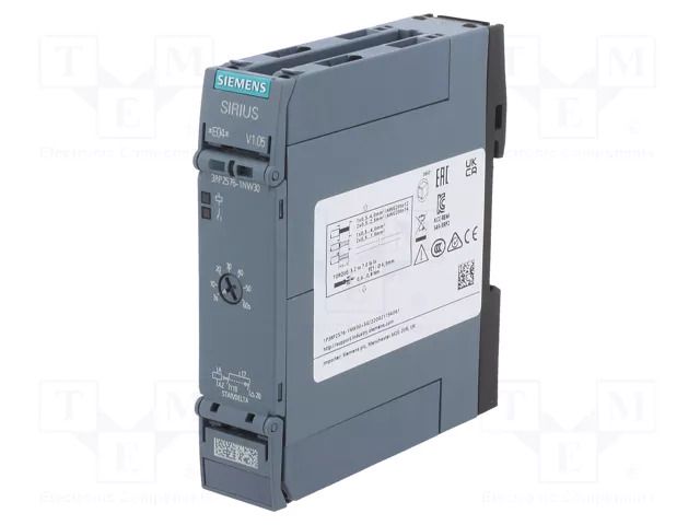 Timer; 3s÷60s; DPST-NO; 250VAC/3A; Usup: 12÷240VAC; 12÷240VDC; IP20 SIEMENS 3RP2576-1NW30