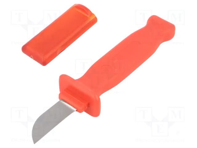 Knife; for electricians; for cables; Tool length: 200mm; W: 8mm NWS NW2040