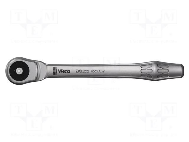 Rattle; 1/4"; 141mm; Teeth: 76 WERA WERA.05004003001
