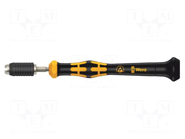 Screwdriver; torque; ESD; 131mm; 0.05÷0.11Nm WERA WERA.05074810001