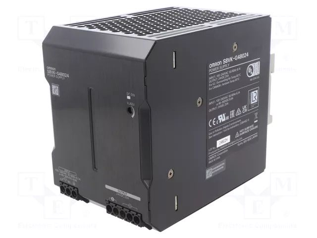 Power supply: switching; for DIN rail; 480W; 24VDC; 20A; 85÷264VAC OMRON S8VK-G48024