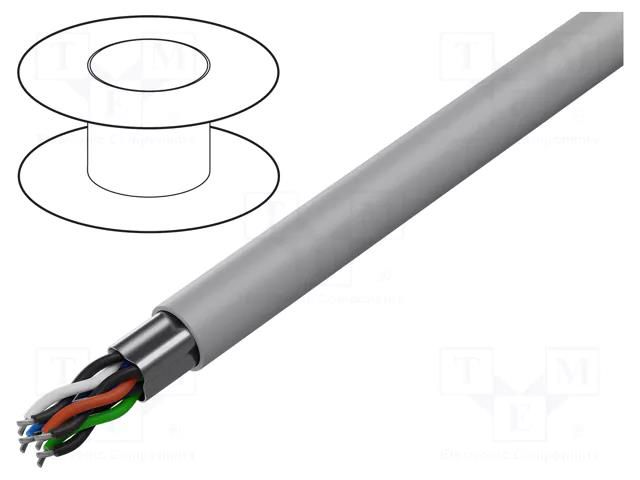 Wire; 5x2x24AWG; RS232; stranded; Cu; shielded,Al-PET foil; PVC BELDEN 82505.8771000