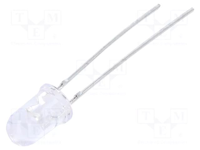 LED; blue; 5mm; 2130÷12000mcd; 30°; Front: convex; 3.2÷4VDC; 120mW CREE LED C503B-BCN-CV0Z0462