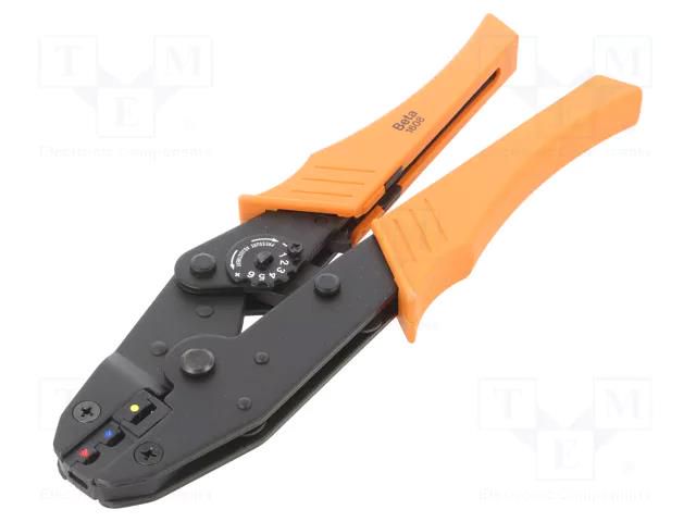 Tool: for crimping; insulated connectors,insulated terminals BETA BE1608