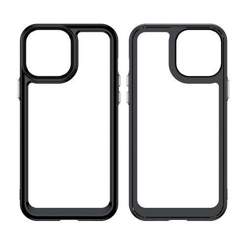Outer Space Case for iPhone 13 Pro Max hard cover with gel frame blue, Hurtel 5907769311482 5907769311482