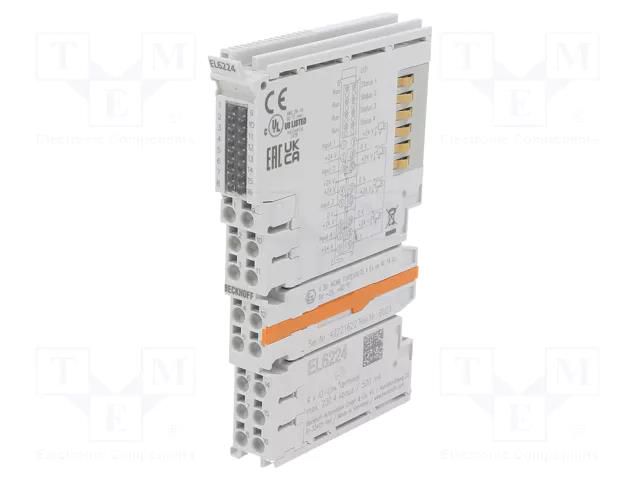 Industrial module: communication; -25÷60°C; IP20; EtherCAT Beckhoff Automation EL6224