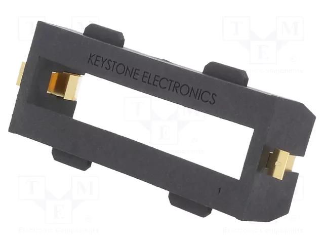 Holder; 26650; Batt.no: 1; SMT KEYSTONE KEYS1106