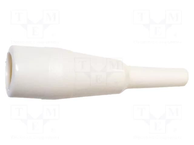 Insulator; 5kV; white; PVC; 89mm MUELLER ELECTRIC BU-29-9
