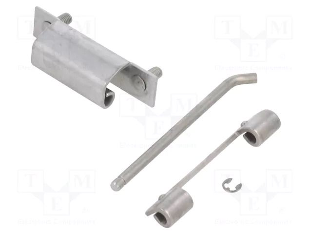 Hinge; stainless steel; 60mm RST ROZTOCZE 3.ST47.002SN