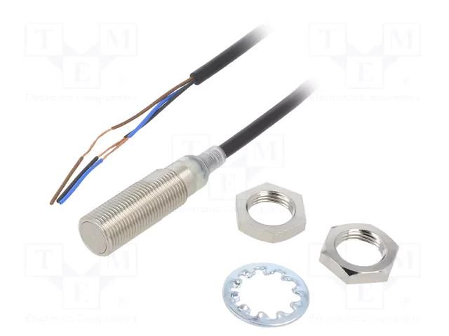 Sensor: inductive; OUT: NPN / NO; 0÷2mm; 10÷30VDC; M12; 2m; IP67 OMRON E2E-X2C112-2M