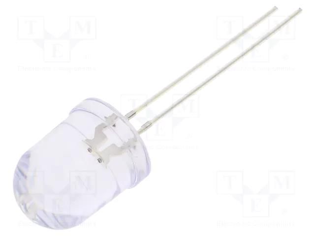 LED; red/yellow; 10mm; 30°; Front: convex; 2.1÷2.6/2.1÷2.6VDC OPTOSUPPLY OSRYP2A131A