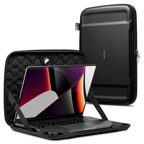 Spigen Rugged Armor Pouch Pro for 13-14&#39;&#39; Laptop - Black, Spigen 8809811858433