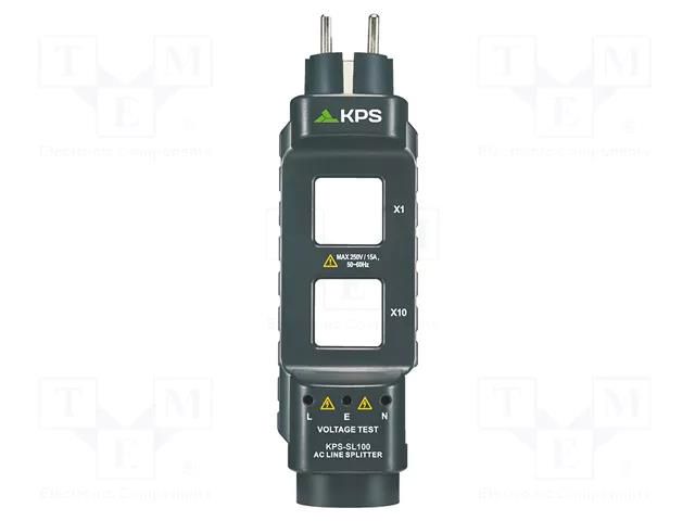 Adapter phase divider; Application: for clamp meters; 15A KPS KPS-SL100