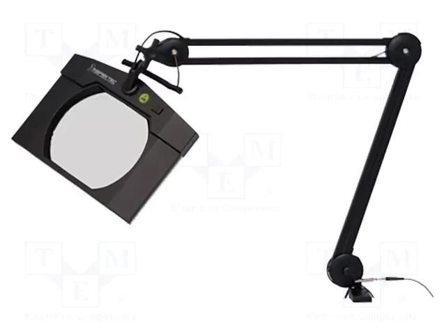 Tool: desk magnifier; ESD,with backlight; 110÷240VAC; Mag: x1.75 INSPEKTEC PRT-IN4400ESD