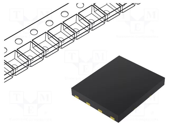 IC: voltage regulator; LDO,adjustable; 1.25÷6V; 300mA; WSON8; SMD TEXAS INSTRUMENTS LP3982ILDX-ADJNOPB