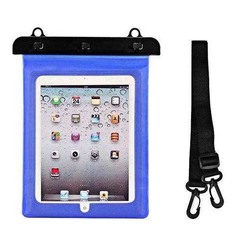 PVC waterproof tablet case - blue, Hurtel 5907769354687 5907769354687