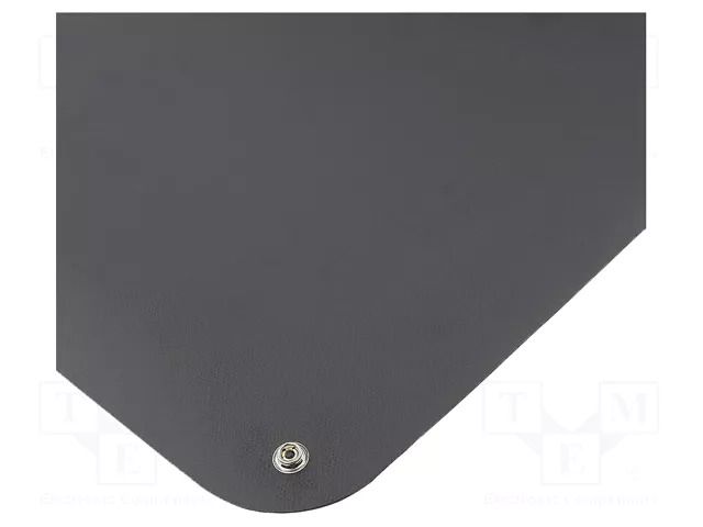 Mat: bench; ESD; black; L: 610mm; Width: 450mm; Thick: 1.5mm; 60°C BERNSTEIN BRN-9-366-0