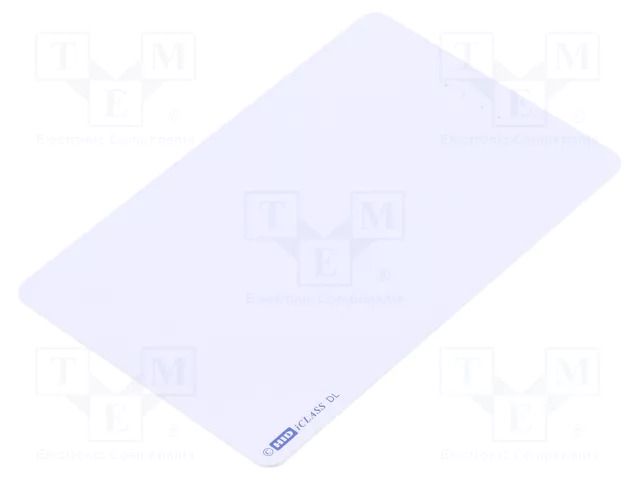 RFID Card; 86x54x0.8mm; 13.56MHz; -25÷65°C; ISO: ISO 7816 ELATEC ART12821