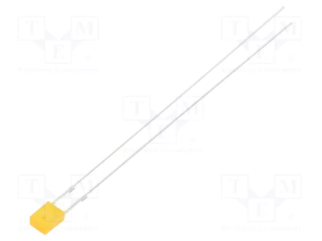 LED; orange; rectangular; 3.15x1.9x4.15mm; 90mcd; 130°; Front: flat LUCKYLIGHT LL-234AD2Q-1B-L54