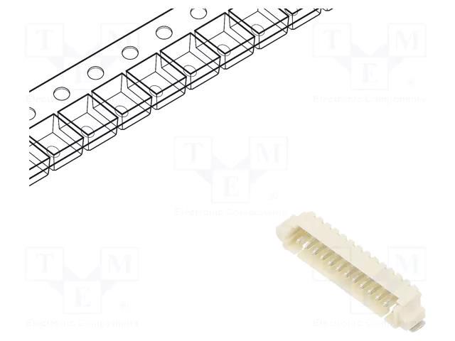 Connector: wire-board; socket; male; PIN: 13; PicoBlade™; SMT; 1x13 MOLEX MX-53261-1371