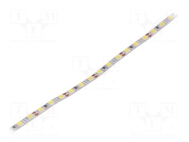 LED tape; white cold; LED/m: 120; 4mm; IP20; 120°; 9.6W/m; CRImin: 82 FOSE SCS-120-CW