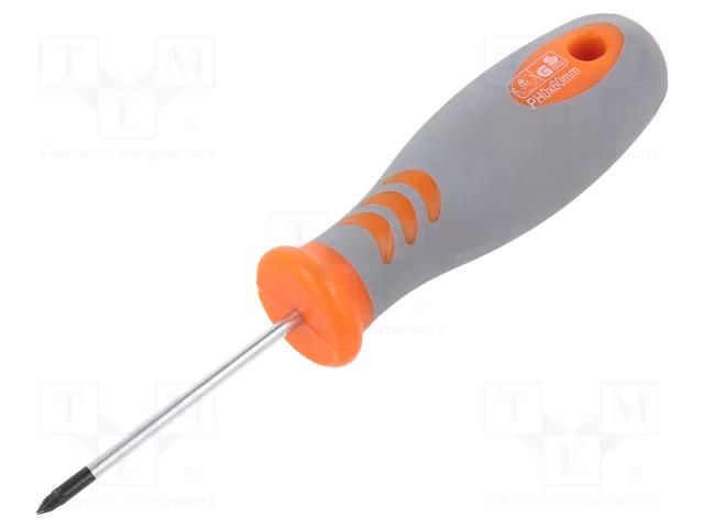 Screwdriver; Pozidriv®; PZ0; 60mm PG TOOLS PG-T008