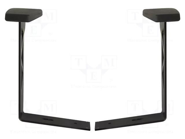 Armrests; ESD; 1set; Application: for chair; steel RT WORK ESD-CHAIR/KZ/B