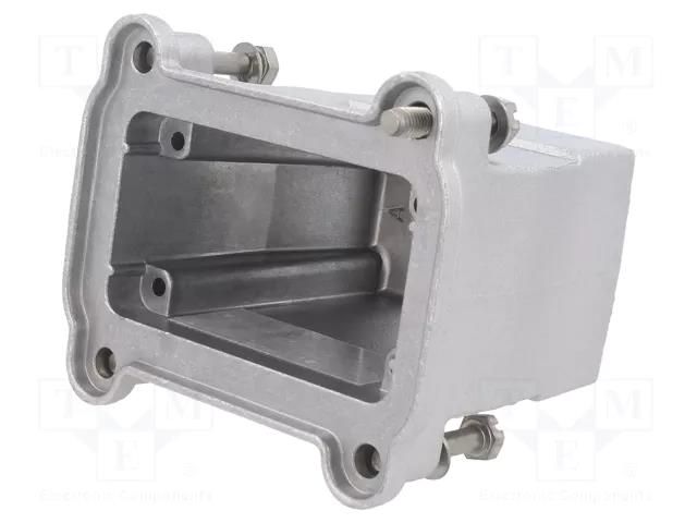 Enclosure for connectors: HDC; size 10B; for cable; IP65; EMC HARTING 09620100442