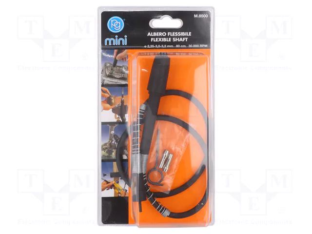 Flexible drive shaft; for drills; 800mm PG MINI PG-M8500