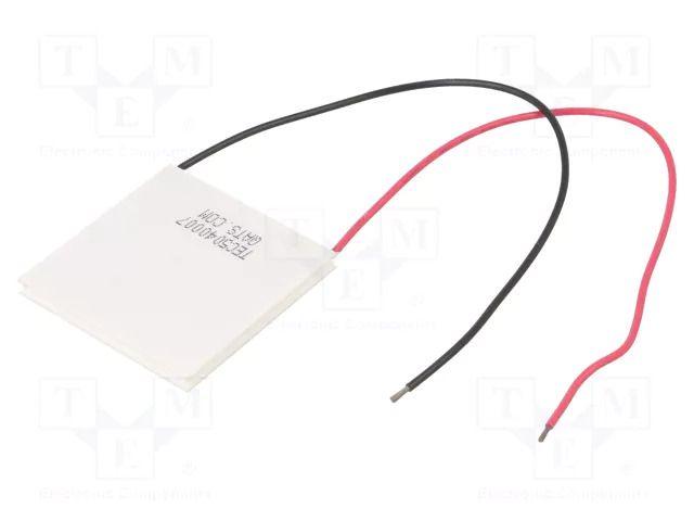 Module: Peltier; 15.4V; 12A; 50x50x4mm; 106.7W; ceramics; 20AWG Advanced Thermal Solutions ATS-TEC50-40-007