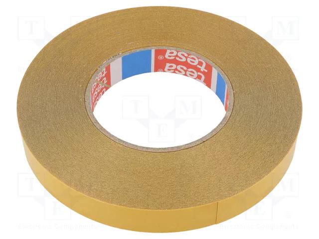 Tape: fixing; W: 19mm; L: 50m; Thk: 0.22mm; double-sided; transparent TESA TESA-51970-19-50M