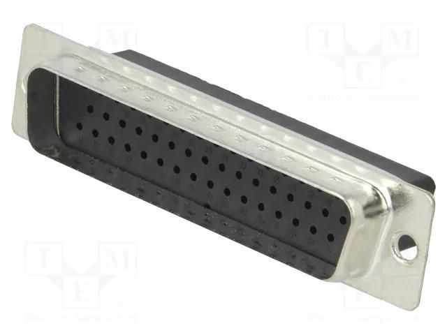 Connector: D-Sub; PIN: 50; plug; male; for cable; Type: w/o contacts Deltron AG DTS50PX