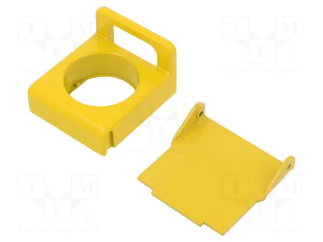 Cover; 22mm; Harmony XB4; Ø22mm; yellow SCHNEIDER ELECTRIC ZB4BZ65