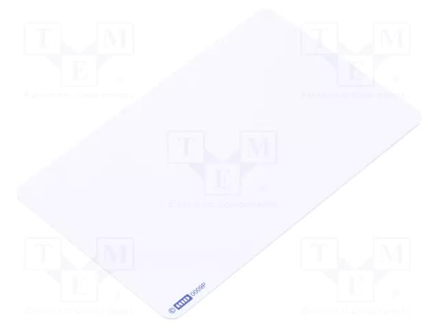 RFID Card; 86x54x0.8mm; 125kHz; -25÷65°C; ISO: ISO 7816 ELATEC ART15498