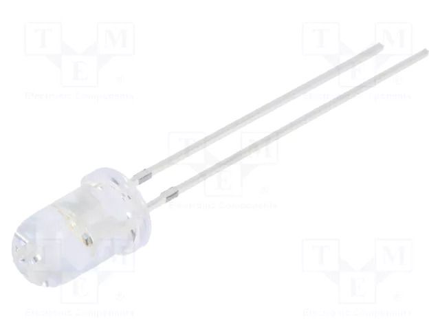 LED; green; 5mm; blinking; 5800÷7000mcd; 30°; 3÷5VDC; Front: convex OPTOSUPPLY OSPPDF5A31A