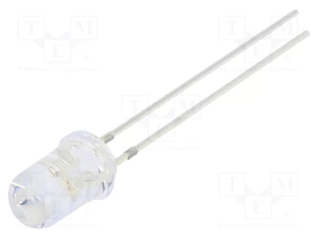 LED; red; 5mm; blinking; 3000÷4200mcd; 30°; 3÷5VDC; Front: convex OPTOSUPPLY OSRRMF5A31A