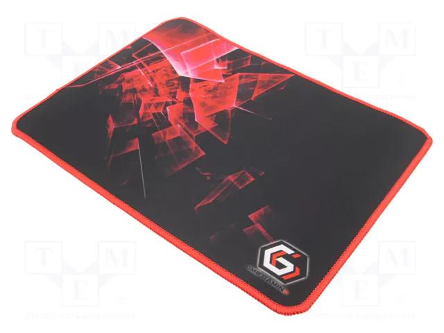 Pad; black,red; mouse; 250x350x3mm GEMBIRD MP-GAMEPRO-M