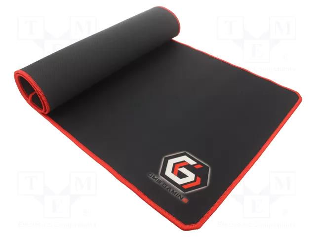 Pad; black,red; mouse; 900x350x3mm GEMBIRD MP-GAMEPRO-XL