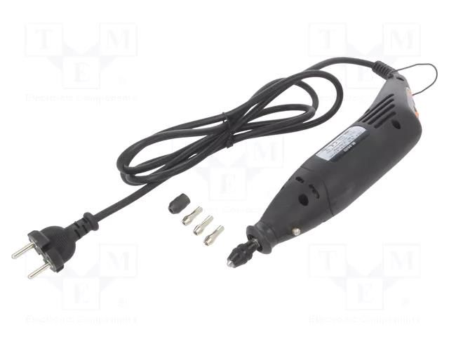 Miniature drill; 170W; 8000÷32000rpm; Ø: 0.4÷3.2mm; 230VAC PG MINI PG-M9600