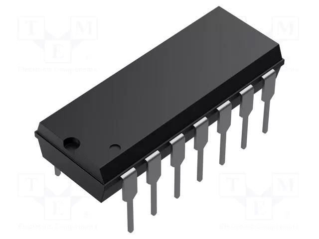 IC: driver; motor controller; PDIP14; -1.5÷1.5A; 10÷50VDC STMicroelectronics E-TEA3718DP