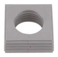 CABLE GROMMET, OPEN, TPE, GREY 2584390000